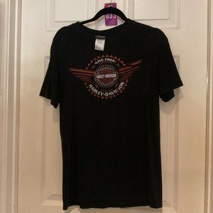 Harley Davidson Black Short Sleeve Tee Men’s XL Cartersville, FL
